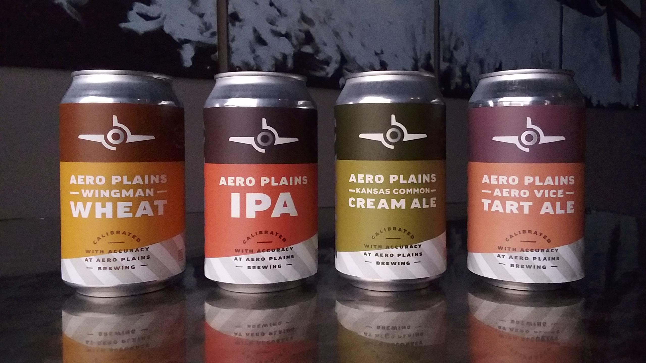 Flexo roll labels on craft beer cans